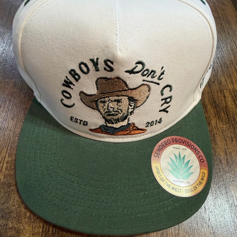 Sendero Provisions Co. Green and White Cowboy Hat